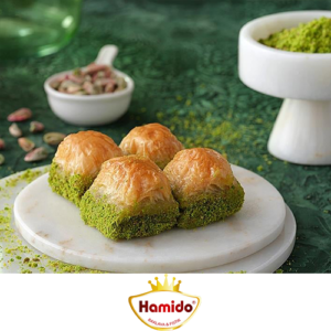 Fıstıklı Kuru Baklava (Hamido)