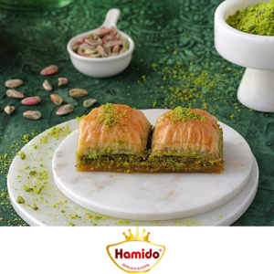 Fıstıklı Kare Baklava (Hamido)